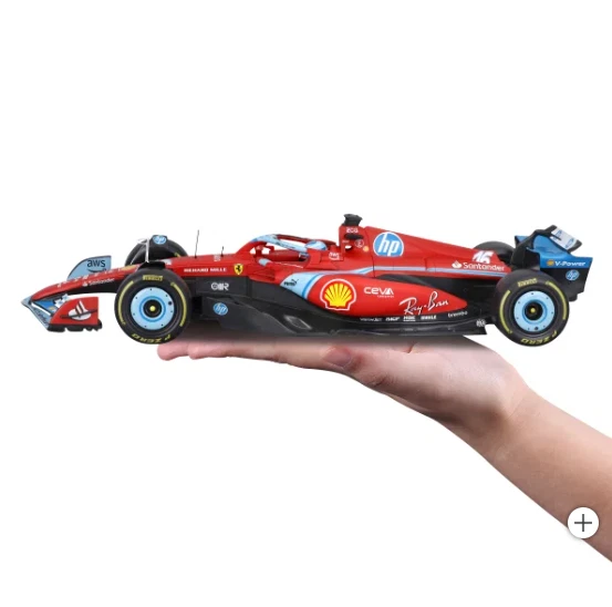 压铸汽车 Bburago 1: 18 一级方程式压铸法拉利 2024 迈阿密 Charles Leclerc — 第 3/4 张图片