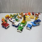 New ListingVintage Fisher Price Little People Lot Figures Vehicles