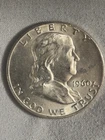 Franklin Half Dollar 1960 50C 90% Silver Circulated Uncertified (96)