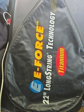 E Force 22" Longstring Technology Titanium Tennis Racket Cover