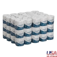 Ultra 2-Ply Embossed Toilet Paper 400 Sheets 60 Rolls Bulk Soft Absorbent New