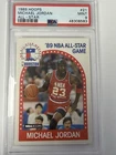 1989 HOOPS ALL-STAR #21 MICHAEL JORDAN GRADED PSA 9 VINTAGE BASKETBALL CARD GOAT