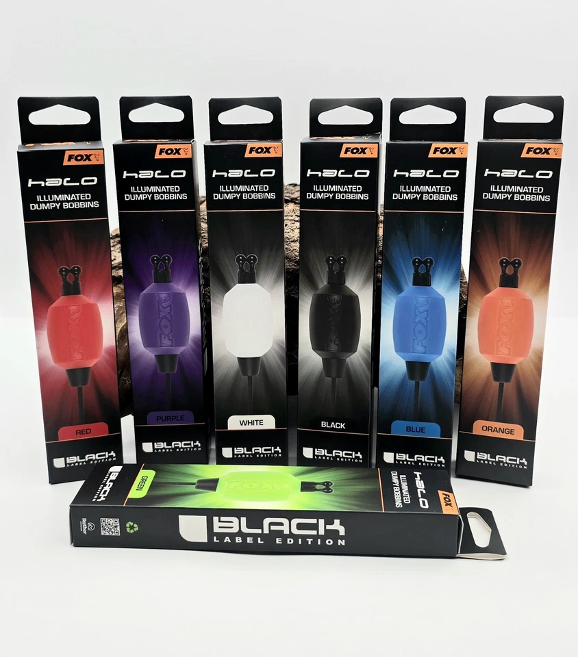 Fox Black Label Dumpy Halo Bobbins LED beleuchtet Bissanzeiger Hänger DA - Bild 1 von 1