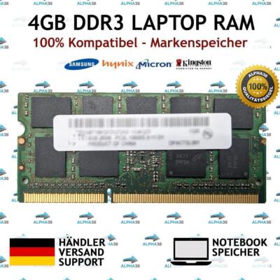 ASUS ROG GAMER G750JS-T4023H 4 GB Laptop RAM DDR3 1600 Speicher