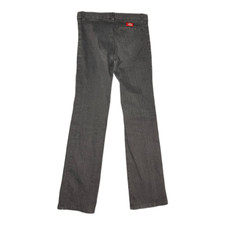 Dickies Women  s Size 5 Gray Denim Straight Leg Pants