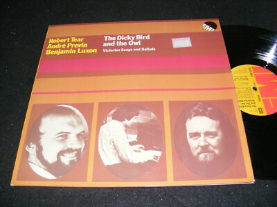 THE DICKY BIRD & The Owl VICTORIAN SONGS & BALLADS Made England ANDRE PREVIN LP