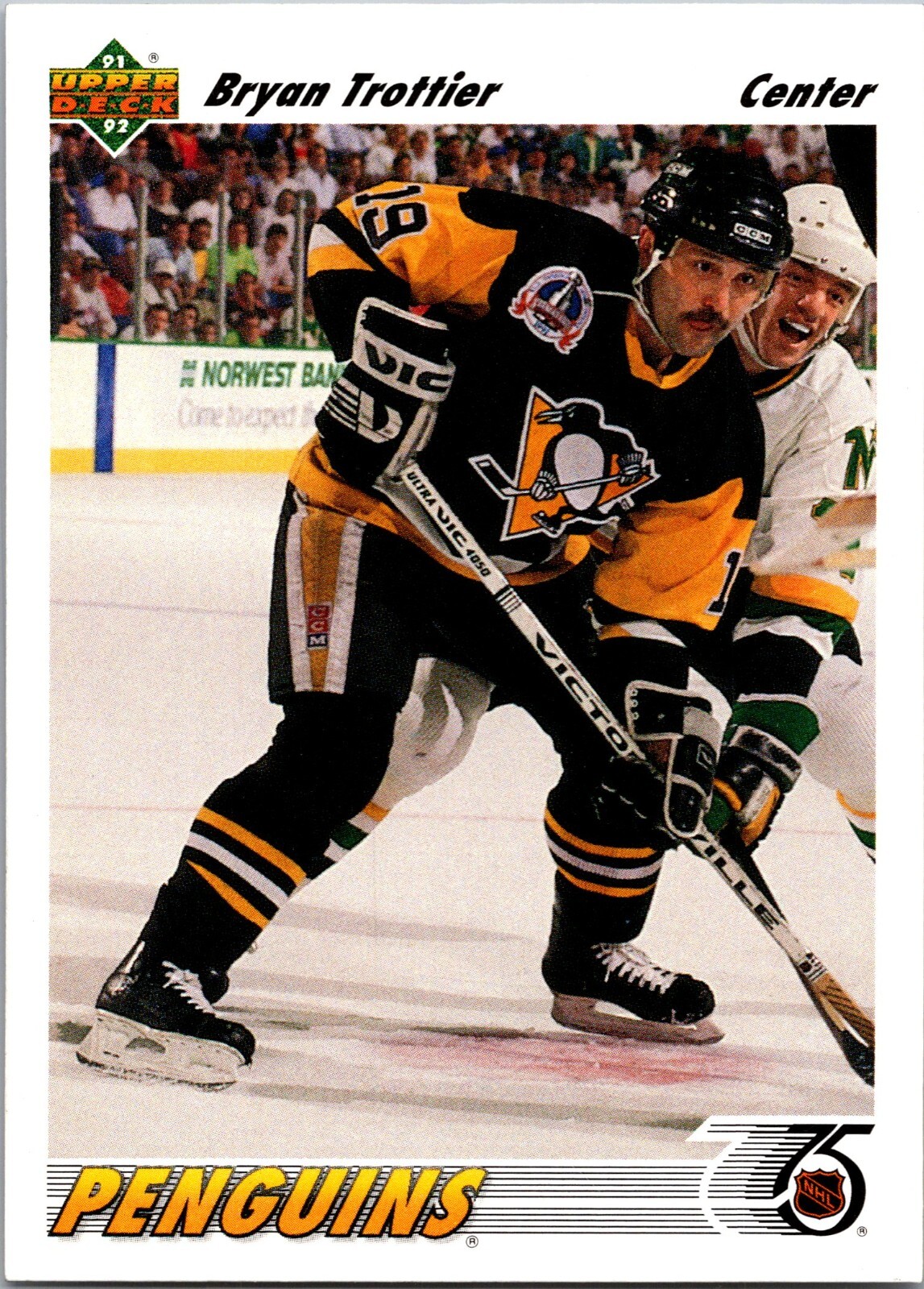 1991-92 Upper Deck - #329 Bryan Trottier