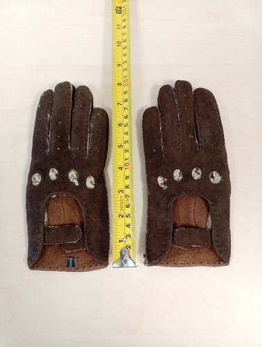 Damen Wolllinien Lederhandschuhe Made In Portugal