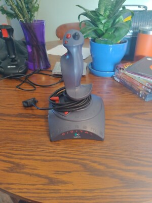 Logitech Wingman Extreme Digital Joystick Controller 15 pin connector Tested