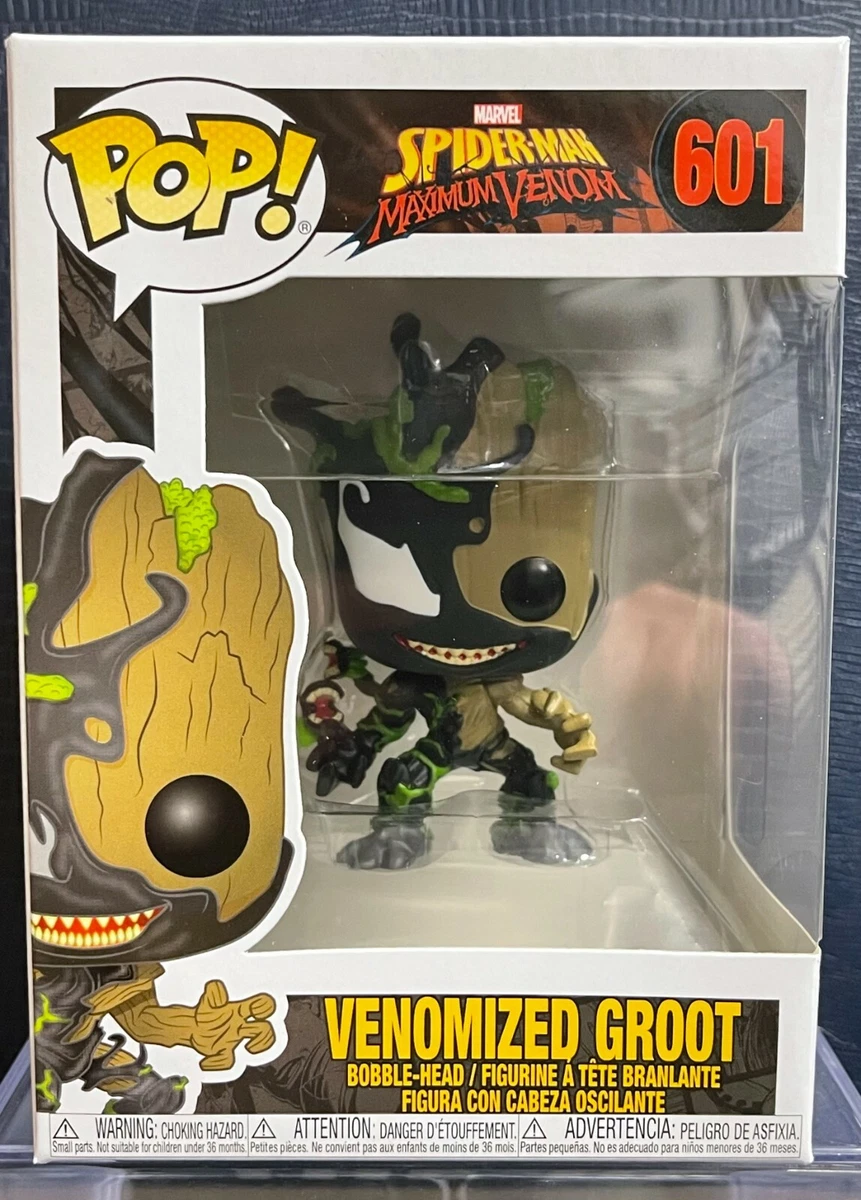 Figurine Venomized Groot / Spiderman Maximum Venom / Funko Pop Marvel 601