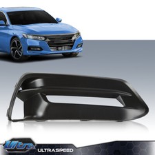 Fit For 2018-2020 Honda Accord Front Bumper Fog Light Bezel Lamp Trim Right Side