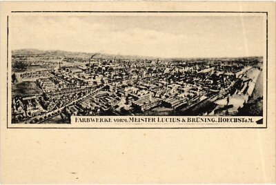 CPA AK HOCHST Farbwerke Form. Meister Lucius & Bruning DEUTSCHLAND (1419441)