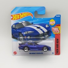Hot Wheels Dodge Viper GTS 96 -  NEW 2025 - 1:64 - Blue - Then And Now - Neuf