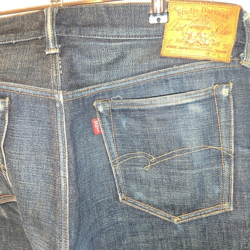 Studio d'Artisan Dirt Blue X's-37 Straight Denim Hose W36