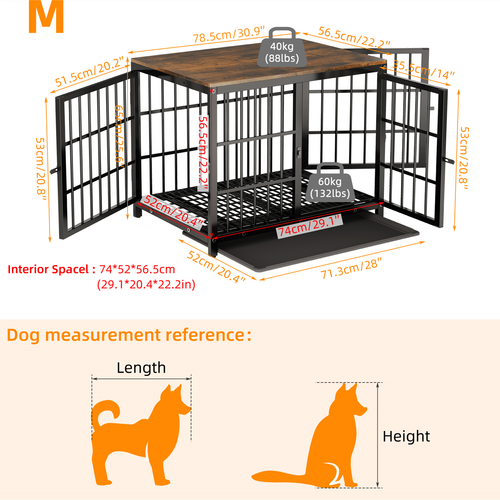 Stabil Hundebox XXL Gitterbox Hundekäfig STAHL Drahtkäfig Resiebox Transportbox - Bild 14 von 26