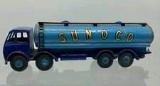 Vtg Dinky Toys Meccano #504 Foden Tanker Sunoco /b