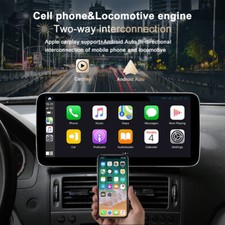 Ugode 12,3 pulgadas Android Pantalla CarPlay Estéreo GPS Benz Clase C W204 2007-2010 NTG