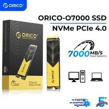 ORICO 1TB 7000MB/s PCIe4.0 M.2 NVMe Internal SSD Hard Drive 2280 PSSD SSD DIY