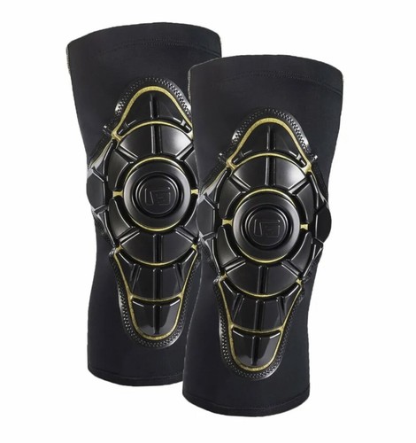 NEU G-Form Pro-X Knieschoner - JUGEND Kinder schwarz/gelb L/XL
