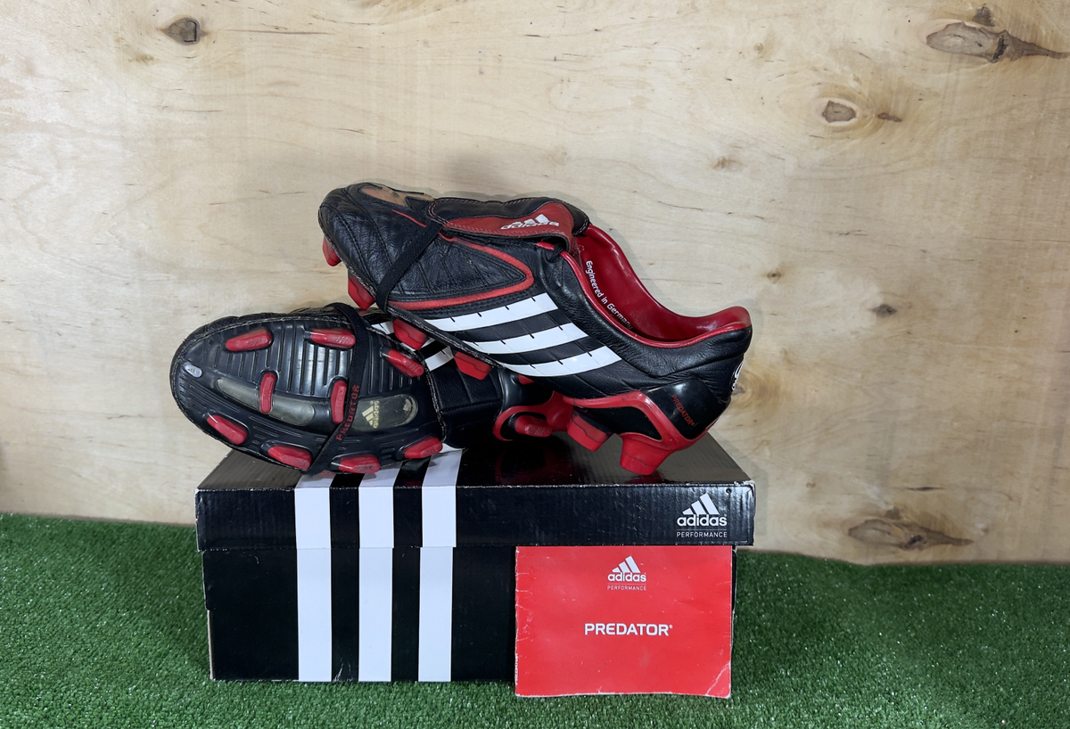 Adidas Predator Powerswerve FG Elit Black Cleats Men's Football