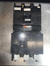 FPE Federal Pacific Circuit Breaker Fusematic XJL 400 amp XJL632400 Damaged Case