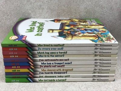 Ask Me 11 Children's Book Lot Southwestern Science History Nature Space Animals