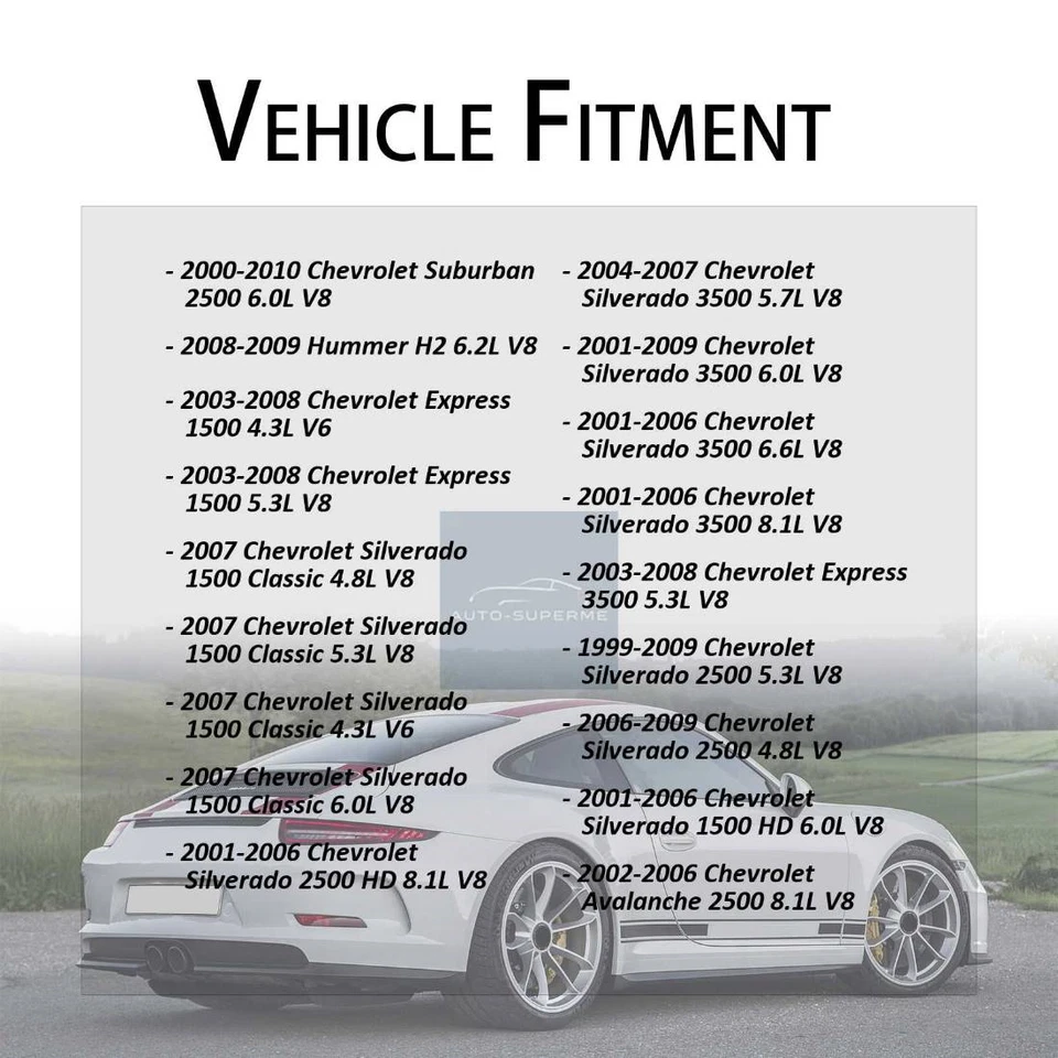 Pernos de pinza de freno delanteros 4x para Chevrolet Silverado 3500 6,6 L 2001-2006 Foto 3 de 4