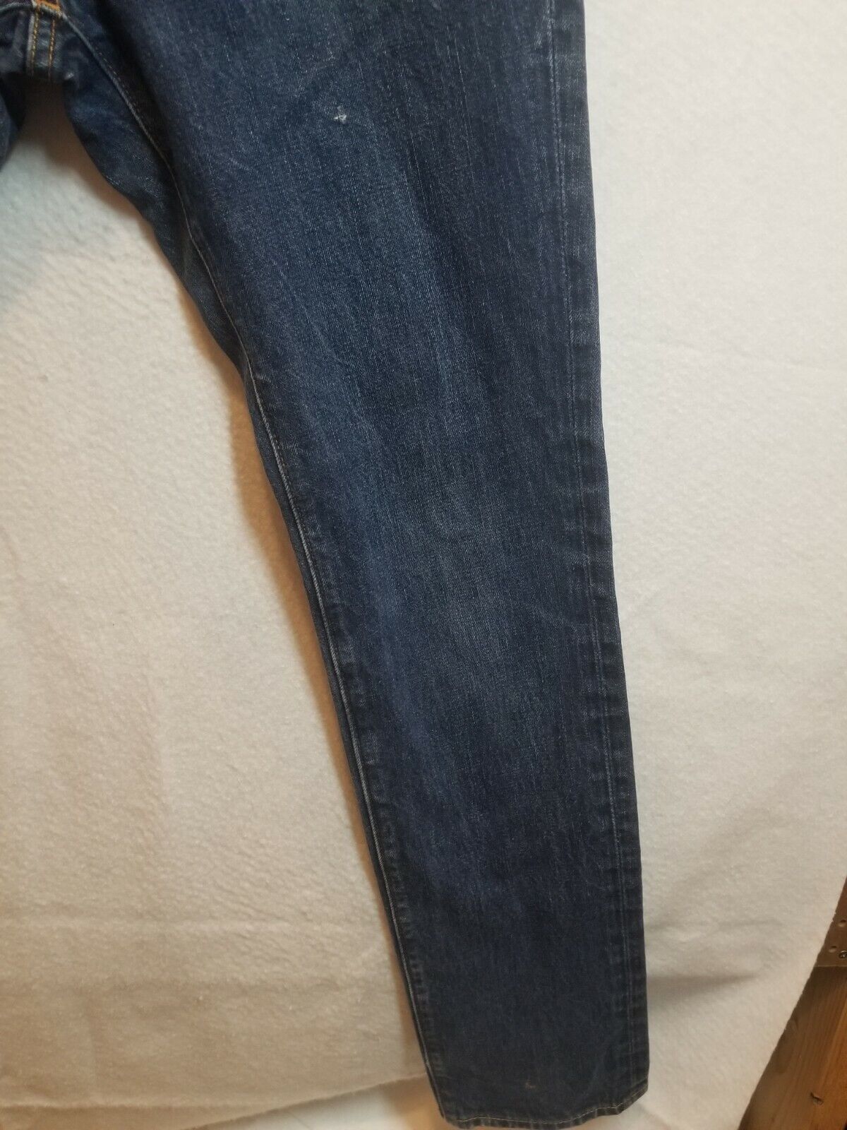 Abercrombie Fitch The A&F Slim Straight Mens Jeans Sz 28x30 Button Fly