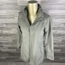 Mondetta Full Zip Up Fleece Lined Grey Basic Jacket Women's Size Small