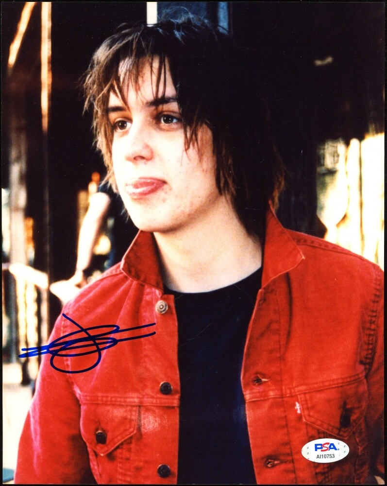 Julian Casablancas The Strokes Is This It Room On Fire Signed 8x10