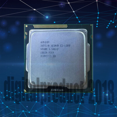 Intel Xeon E3-1280 E3 1280 GHz Quad-Core 8M 95W LGA 1155 CPU
