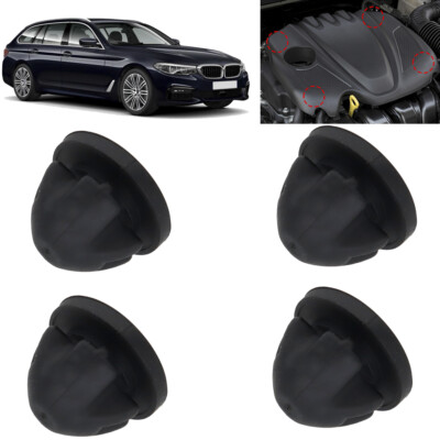 4pcs Motorabdeckung Gummilager 11127614138 Für BMW 1er 3er 5er 7er Gummi DE