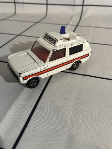 Corgi Whizzwheels Vigilant Range Rover Police, 1970's Restoration