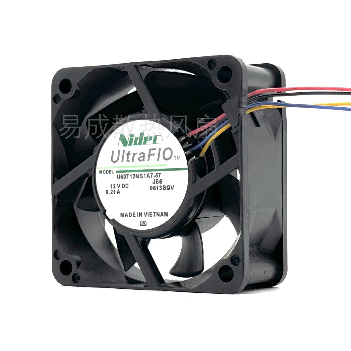 NIDEC U60T12MS1A7-57 J65 12VDC 0.21A 4-Wire Axial Fan | eBay