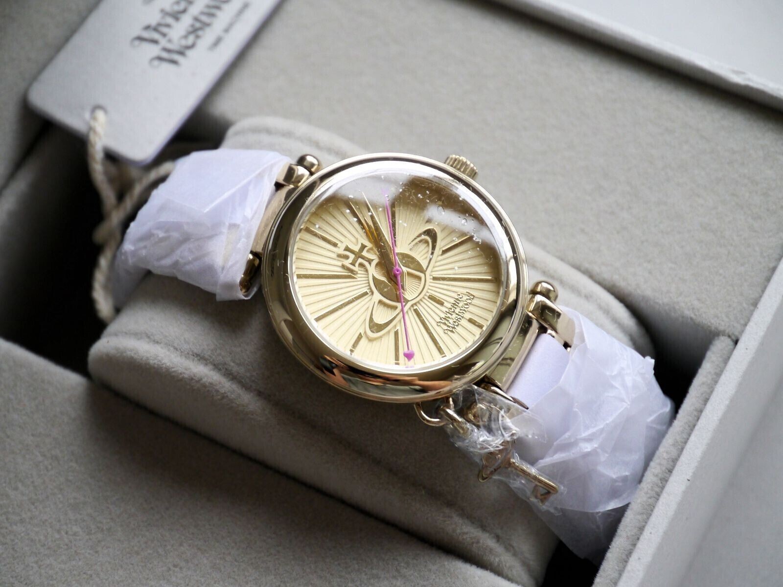 Vivienne Westwood Women s Kensington II Quartz Watch VV006KGD For Sale vivienne-westwood-women-s-kensington-ii-quartz-watch-vv006kgd-for-sale