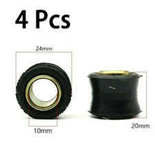 Set of 4 Motorcycle Rear 10mm Shock Absorber Rubber Ring Motorcycle Bushing