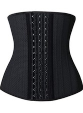 YIANNA Waist Trainer for Women Latex Underbust Waist Cincher Corset Sport Girdle