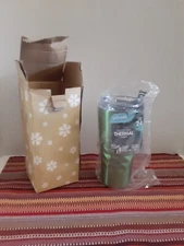 Primula Hot /Cold Thermal Lidded Travel Tumbler 20oz GREEN Flip Top