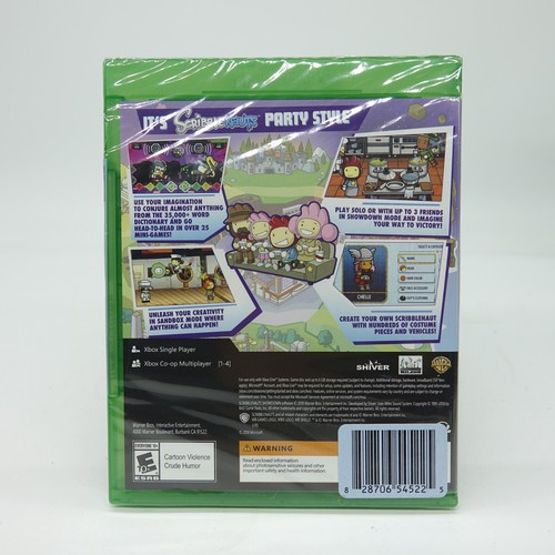 Scribblenauts Showdown Ready Set Party (Microsoft Xbox One 2018) New Sealed - Picture 2 of 6