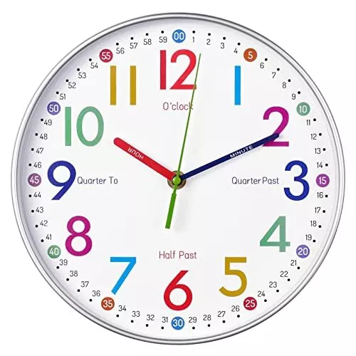Learning clock hotsell for toddlers