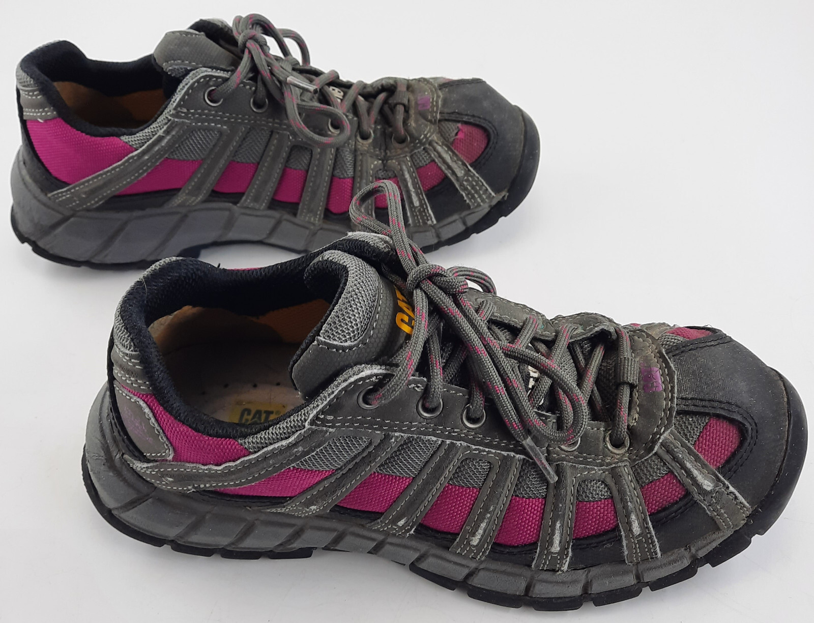 Caterpillar Women's Size 6.5Cat Steel Toe Slip Resistant Work Shoes STK