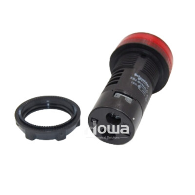 2pcs New LED Signal Indicator Light Red XB2BVB4LC XB2-BVB4LC DC24V