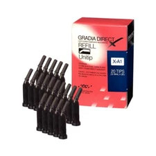 GC 003390 Gradia Direct X Universal Restorative Composite Unitips A1 20/Pk 0.3gm