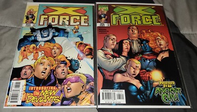 X Force #84, 85, 90 (Marvel Comics 1999)