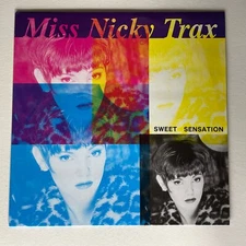 Miss Nicky Trax – Sweet Sensation - Belgium 12" Single CNR Records  - 1991 VGC+