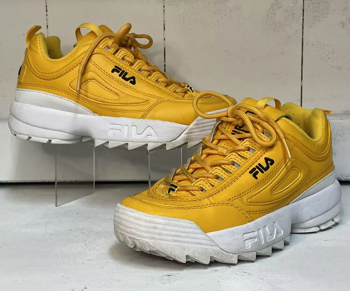hovedsagelig Snor Meyella Fila Disruptor II Premium 5FM00540-702 Golden Yellow Athletic Shoes Ladies Sz 7 | eBay hovedsagelig Snor Meyella Fila Disruptor II Premium 5FM00540-702 Golden Yellow Athletic Shoes Ladies Sz 7 | eBay