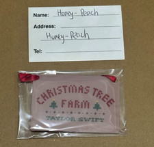 Taylor Swift Christmas Tree Farm Sign Metal Ornament Official Rare Merch New