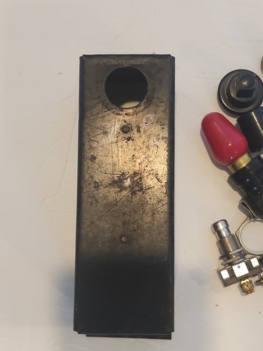 Antique Brass BURWAK Elevator Indicator Panel w/ Connector Box - Picture 7 of 9