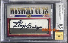 2008 MYSTERY CUTS AUTO: LLOYD BRIDGES #1/1 AUTOGRAPH 