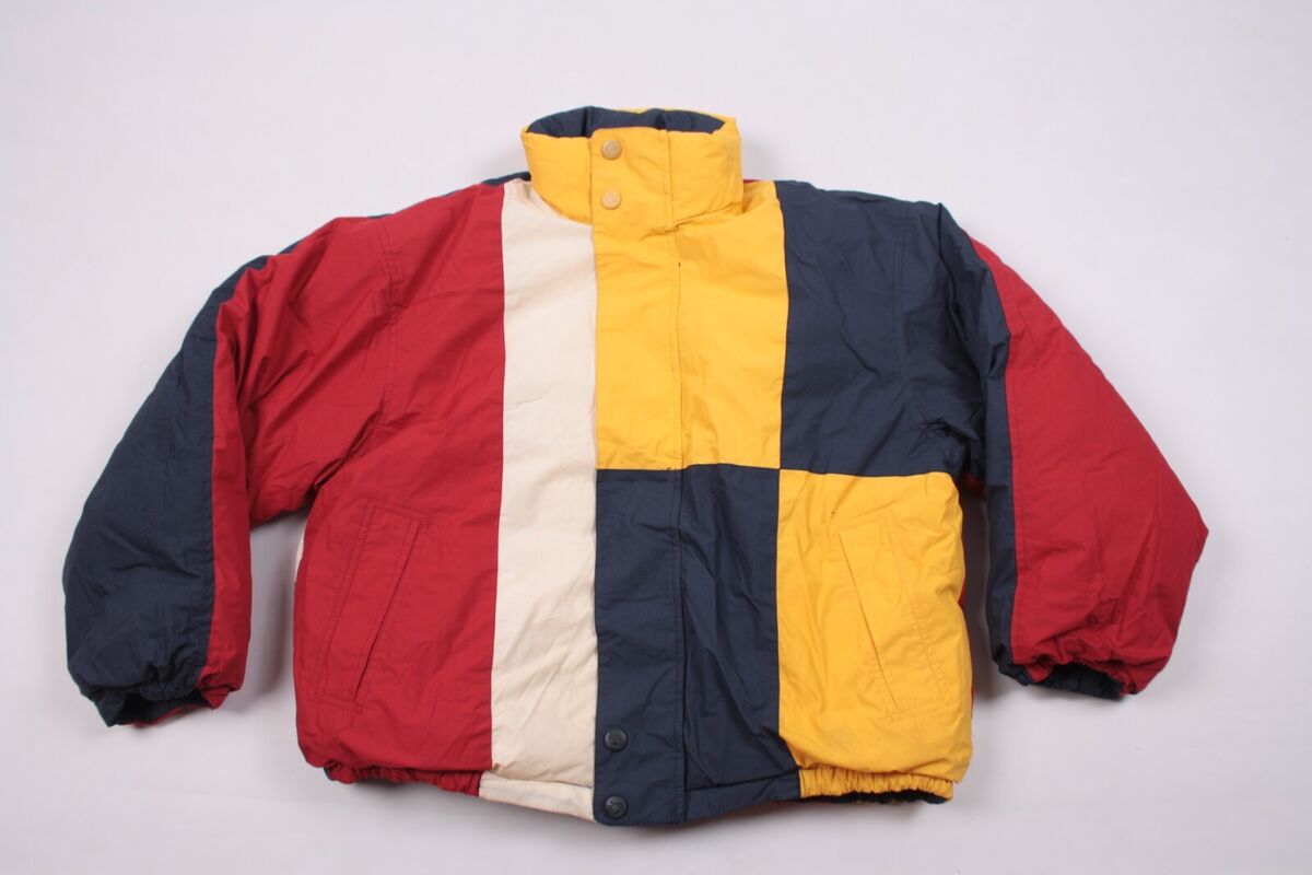 Vintage 90s Nautica Down Jacket Doublesided Reversible Vintage 90s Nautica Down Jacket Doublesided Reversible